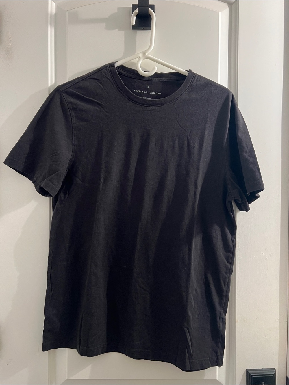 Everlane Black Short-Sleeve Crew Tee